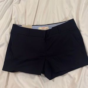J.Crew Chino Shorts in Navy size 4. 3 inch inseam..New with tags.